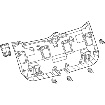 Lexus 67750-76020-C0 Board Assembly, Back Door