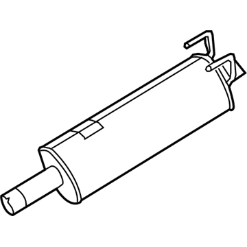 Mopar 55398327AG Exhaust Muffler