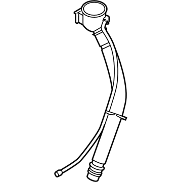 BMW 61-66-7-301-629 Filler Pipe, Wash Container