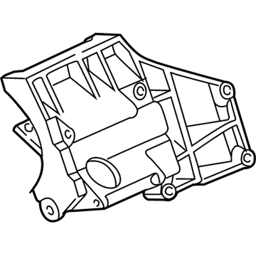 BMW 64-52-1-747-258 Climate Compressor Supporting Bracket