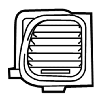 Mopar 1UQ87SZ7AC Outlet-Air Conditioning & Heater