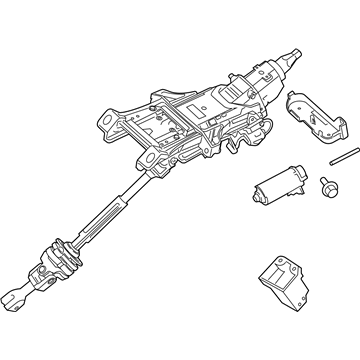 Ford F2GZ-3C529-AE Column Assembly