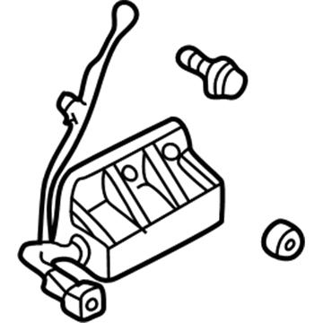 Nissan K8833-4W026 Sensor-Side Air Bag, LH