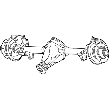 Mopar 4862645AB Axle-Service Rear