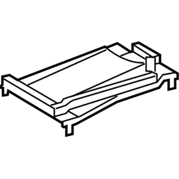 Lexus 83167-48010 Glass, Combination Meter Mirror