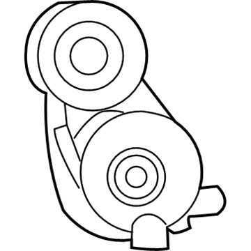 Mopar 68040206AA TENSIONER-Belt