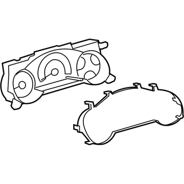 Toyota 83800-35L21 Cluster Assembly