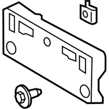 Lexus 52114-78080 Front Bumper Extension Mounting Bracket