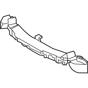 Lexus 52614-78020 ABSORBER, Front Bumper