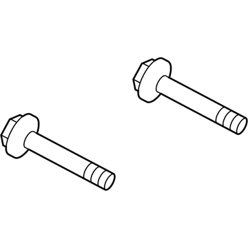 Mopar MF140236 Bolt-HEXAGON FLANGE Head