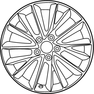 Lexus 42611-78170 WHEEL, DISC