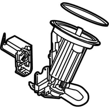 BMW 16-11-7-373-470 Fuel Filter With Pressue Regulator