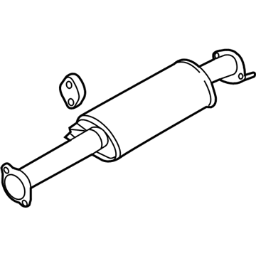 Hyundai 28600-3Q190 Center Muffler Assembly