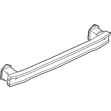 BMW 51-12-7-332-320 Carrier, Bumper Rear