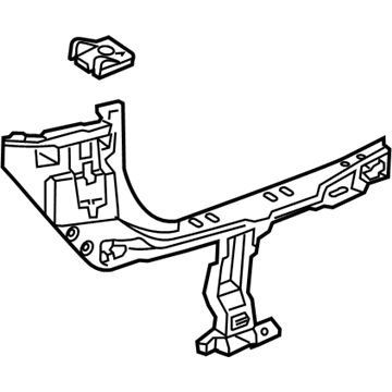 BMW 51-12-7-381-119 Mounting, Bumper, Corner Rear Left