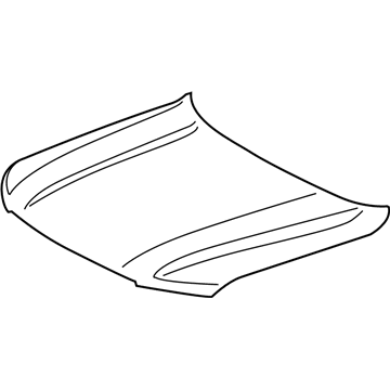 Toyota 53301-60591 Hood