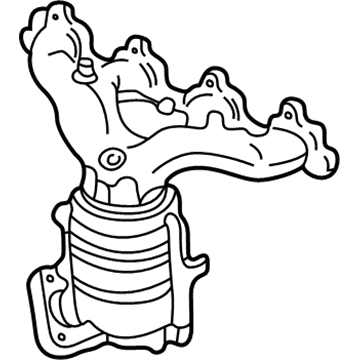 Honda 18160-P2M-A02 Converter, Manifold