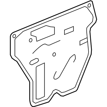 Acura 72321-STX-A01 Seal, Right Front Door Hole