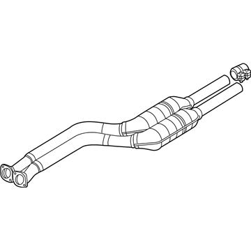 BMW 18-10-7-518-713 Exhaust Pipe