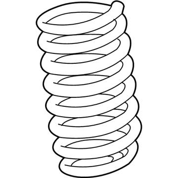 BMW 31-33-6-862-233 Front Coil Spring