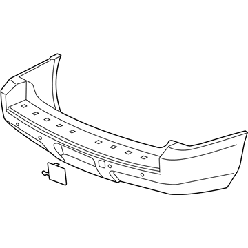 GM 20951793 Bumper Cover