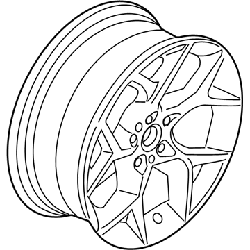 BMW 36-11-6-789-145 Light Alloy Rim