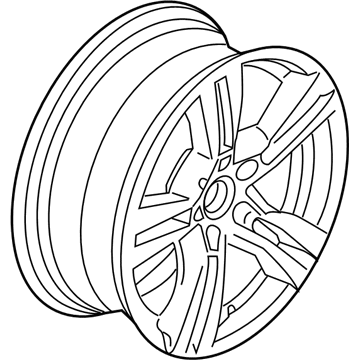 BMW 36-11-7-842-636 Light Alloy Rim