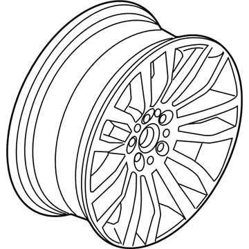 BMW 36-11-6-789-144 Light Alloy Rim