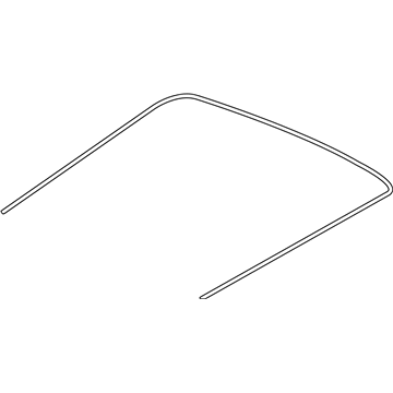 Honda 73225-SZT-000 Rubber A, Windshield Dam