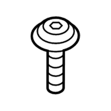 BMW 13-62-7-527-810 Screw For Thermoplastic Plastics