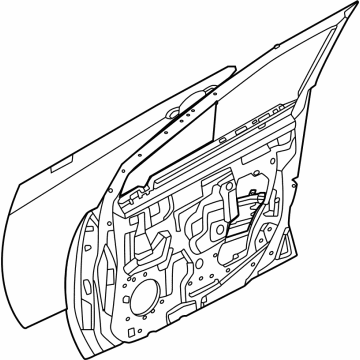 Nissan H0100-6LEEA Door Assy-Front, RH