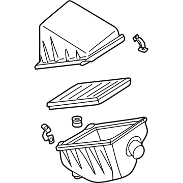 Nissan 16500-0Z000 Air Intake-Air Cleaner Assembly