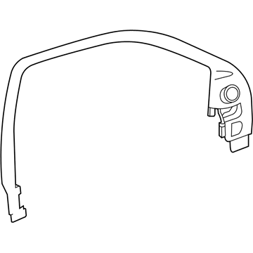 Mopar 5SF581ASAB Molding-Front Door