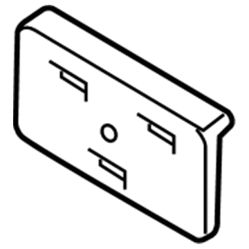 Ford CK4Z-17A385-AA License Bracket