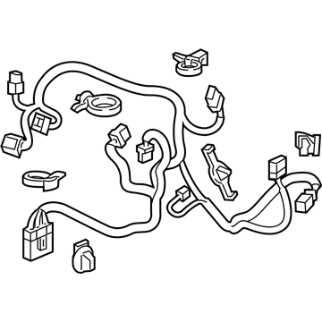 Honda 32157-TK8-A00 Sub-Harness, Air Conditioner