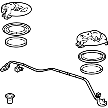 Acura 17051-TGV-A03 TUBE SET, TRANSFER