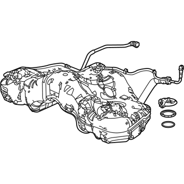 Acura 17044-TGV-A02 TANK SET, FUEL