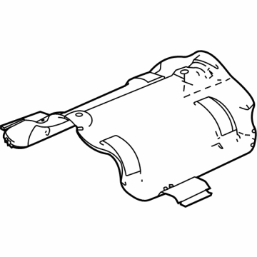 Acura 17519-TGV-A00 PROTECTOR, FUEL TANK