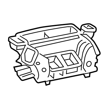 Toyota 87201-42120 Duct Sub-Assembly, Air