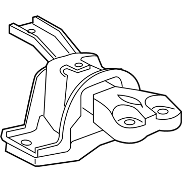 GM 95276317 Upper Transmission Mount