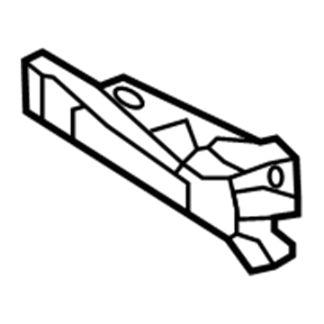 Honda 60425-TZ5-315ZZ Extension Set, Right Front Bulkheadcrossmember (Lower)