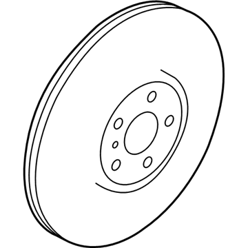 Nissan 40206-JL00A Rotor Disc Brake Front