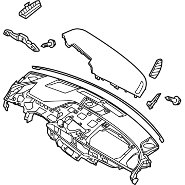 Hyundai 84710-L1200-NNB Crash Pad Assembly-Main