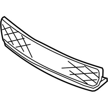 BMW 51-11-7-893-331 Grid, Bumper Front