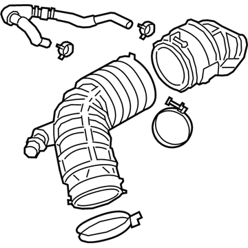 Hyundai 28140-J9300 Hose Assembly-Air Intake