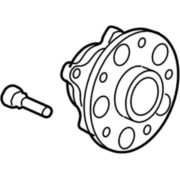 Honda 42200-SZB-A01 Bearing Assembly, Rear Hub Unit