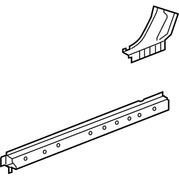 GM 23108238 Rocker Reinforcement