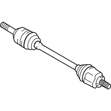 Infiniti 39100-4HK1A Shaft Assy-Front Drive, RH