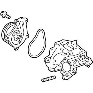 Lexus 16032-36040 Housing Sub-Assembly, Water Inlet