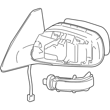 Toyota 87940-21200 Mirror Assembly